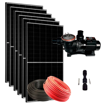 ZIRI Pool Solar Kit 210m³ FCP1500S 2200W 36.4m³/h 27m