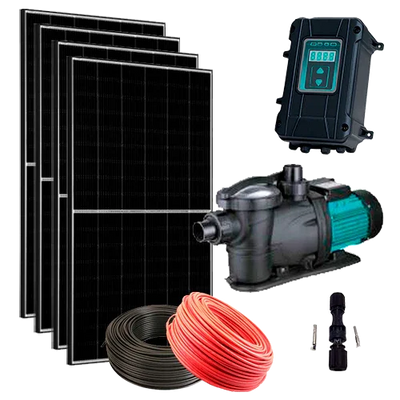 ZIRI 120m³ Hybrid Pool Solar Kit XKP20-19-110-900-AD 900W 20m³/h 19m