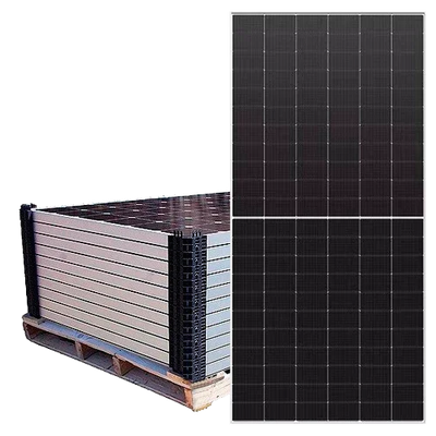 Pack of 10 Bifacial Solar Panels 610W Longi N-Type 132 cells LR8-66HGD