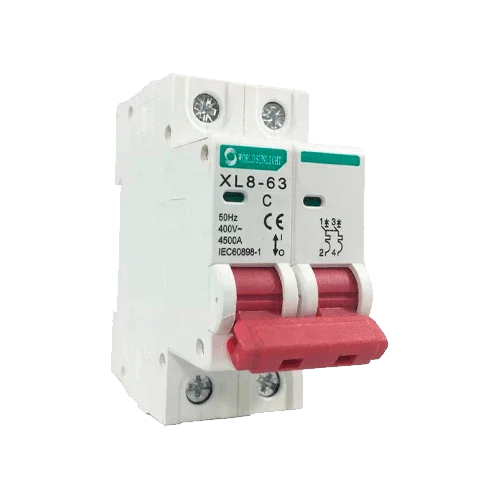 XL8-63 Circuit Breaker 2P 16A 400V AC Curve C