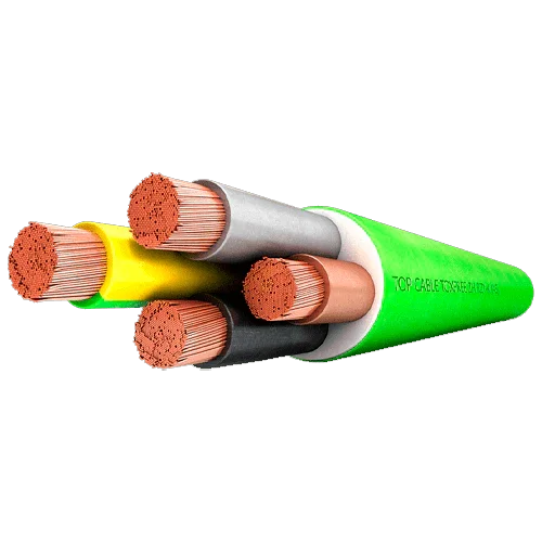 RZ1-K Green Hose 4x6mm² Halogen Free 0.6/1kV