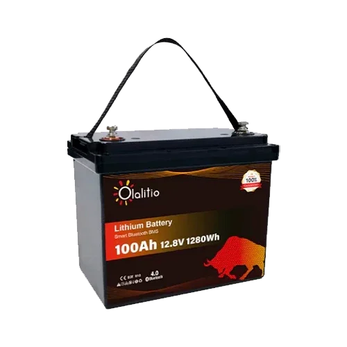 Lithium Battery 12V 100Ah Olalitio OLA-12-100-P Bluetooth
