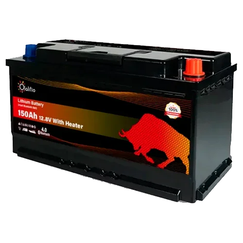 Lithium Battery 12V 150Ah Olalitio OLA-12-150-SH Under-Seat Heating Bluetooth