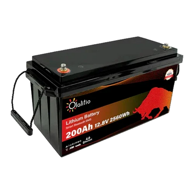 Lithium Battery 12V 200Ah Olalitio OLA-12-200-P Bluetooth
