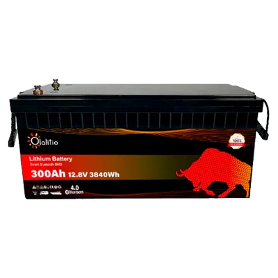 Lithium Battery 12V 300Ah Olalitio OLA-12-300-P Bluetooth