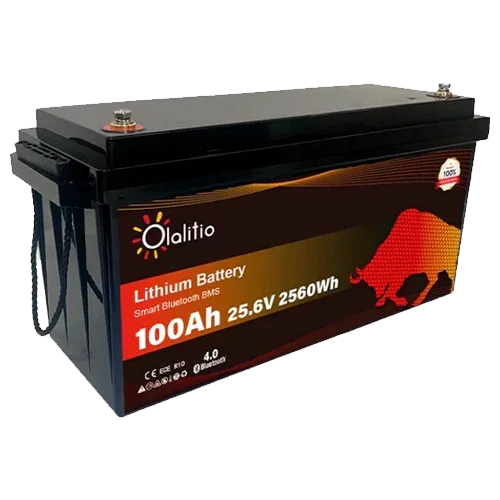 Lithium Battery 24V 100Ah Olalitio OLA-24-100-P Bluetooth