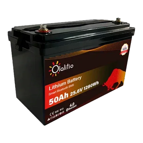 Lithium Battery 24V 50Ah Olalitio OLA-24-50 Bluetooth