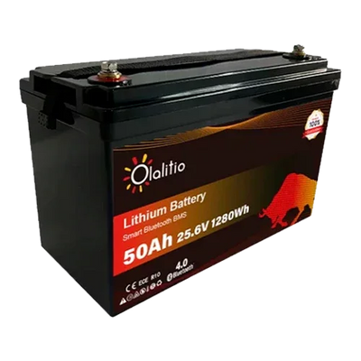 Lithium Battery 24V 50Ah Olalitio OLA-24-50 Bluetooth