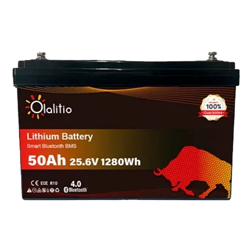 Lithium Battery 24V 50Ah Olalitio OLA-24-50 Bluetooth