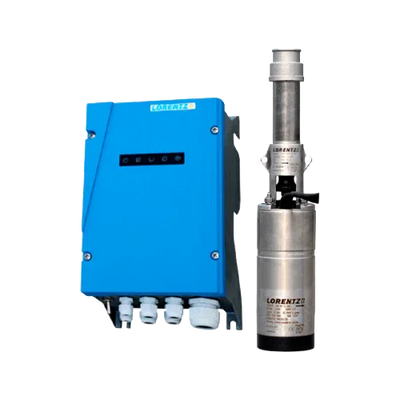Lorentz PS2-150 AHRE-04S 0.77 m³/h 60 m helical submersible solar pump with controller