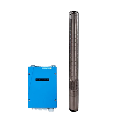 Lorentz PS2-4000 C-SJ8-15 Submersible Solar Pump 13m³/h 80m Centrifugal with Controller
