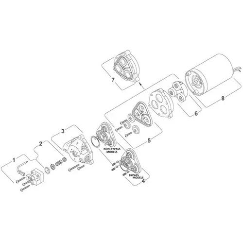 Viton Valves Shurflo 94-390-05 Spare Part Series 8000
