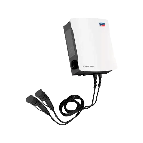 Commercial Charger SMA EV Charger Business 2x22kW EVCB-3AC-10 with Cable