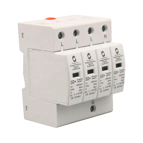 XLSPD-40 4P 385V AC Type 2 Surge Protector