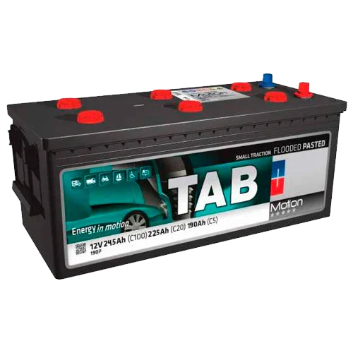 12V Deep Cycle Battery TAB Motion 190P | 245Ah