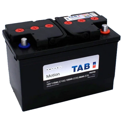 12V Deep Cycle Battery TAB Motion 80P | 115Ah