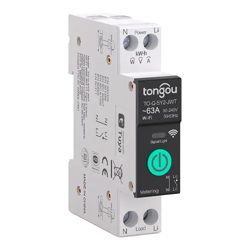TUYA WiFi Smart Circuit Breaker 1P 63A TO-Q-SY2-JWT with Meter