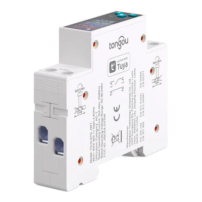 TUYA WiFi Smart Circuit Breaker 1P 50A TO-Q-SYS-JWT with LCD and Meter