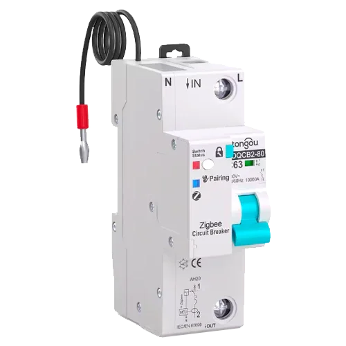 Tongou Smart Circuit Breaker 1P TOQCB2-80 1-63A Curve C Zigbee