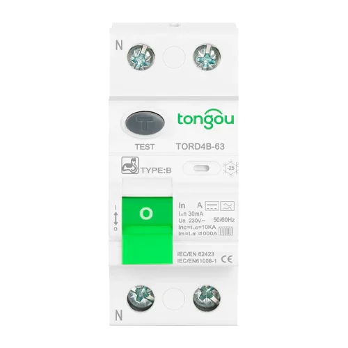 Type B Differential 2P 16A 30mA Tongou TORD4B-63
