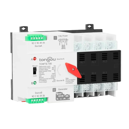 4P Transfer Switch ATS 100A Tongou TOWTS-100