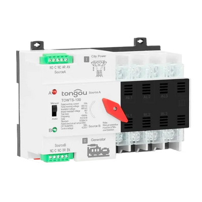 4P Transfer Switch ATS 100A Tongou TOWTS-100