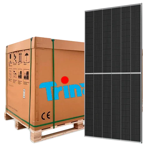 Pallet of 33 Bifacial Solar Panels Trina 710W NEG21C.20 Vertex S+