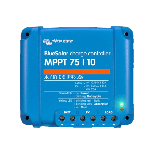 MPPT Charge Controller Victron BlueSolar 75/10 12/24V 10A