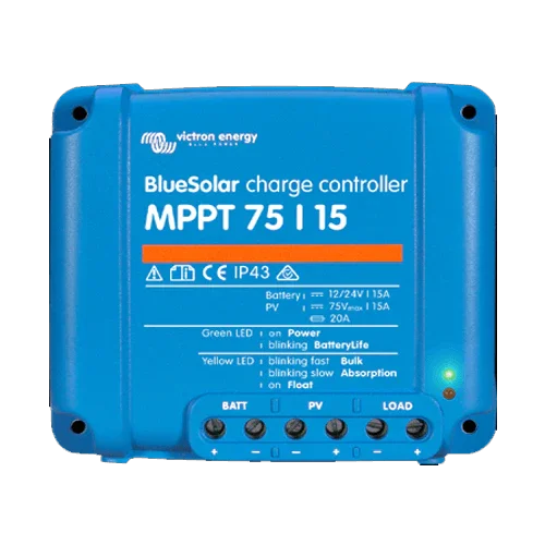 MPPT Charge Controller Victron BlueSolar 75/15 12/24V 15A