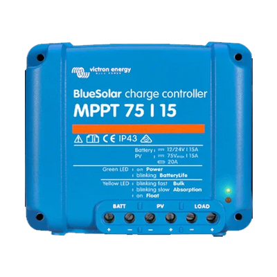MPPT Charge Controller Victron BlueSolar 75/15 12/24V 15A