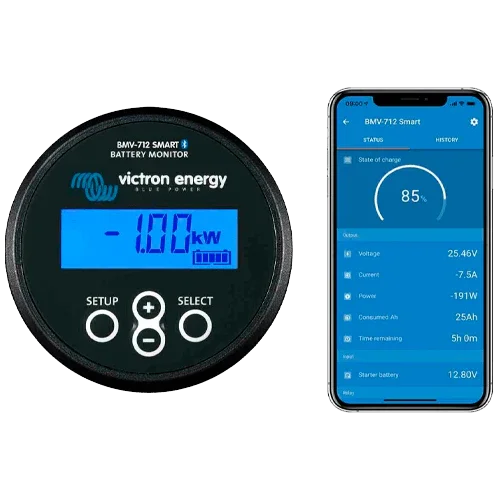 Victron BMV-712 Battery Monitor Black Smart Integrated Bluetooth