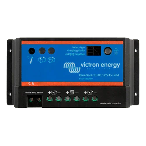 Victron BlueSolar DUO 12/24-20 20A Dual Battery PWM Charge Controller
