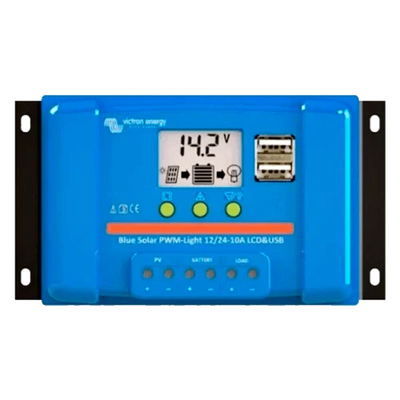 Victron BlueSolar PWM Charge Controller LCD&USB 48-10 10A