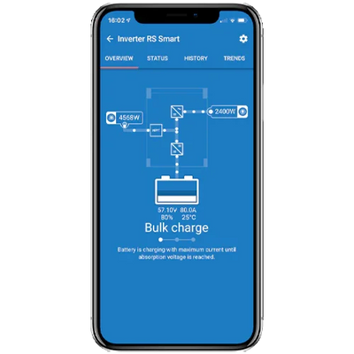 Inverter with MPPT Victron RS Smart Solar 48V 6000VA 48/6000