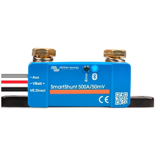 Victron SmartShunt 500A 50mV IP65 Bluetooth Battery Monitor