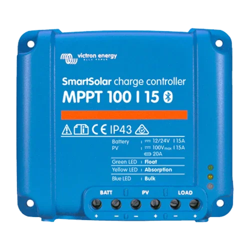MPPT Charge Controller Victron SmartSolar 100/15 12/24V 15A Bluetooth