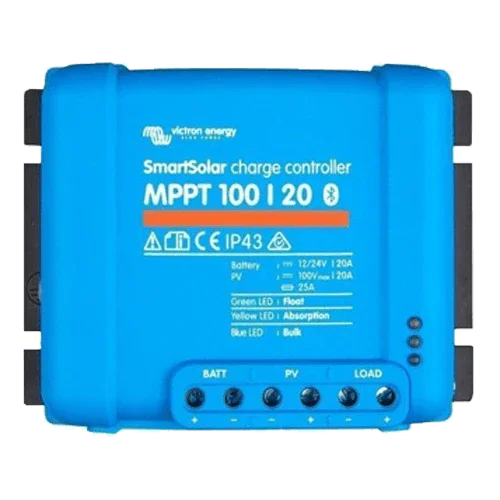 MPPT Charge Controller Victron SmartSolar 100/20 12/24/48V 20A Bluetooth