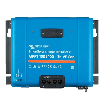 MPPT Charge Controller Victron SmartSolar 150/100-TR VE.Can 12/24/48V 100A Bluetooth