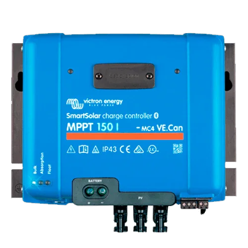 MPPT Charge Controller Victron SmartSolar 150/70-MC4 VE.Can 12/24/48V 70A Bluetooth