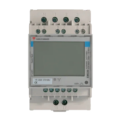 Wallbox Three-phase Power Meter 250A Carlo Gavazzi EM330