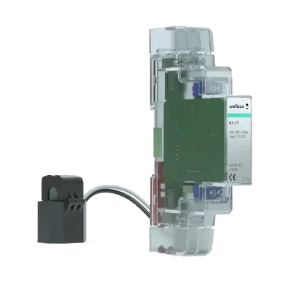 Wallbox Power Meter Single-phase 100A for EV Installation