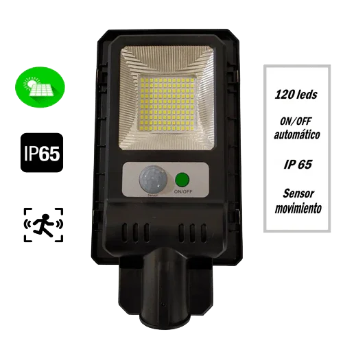 Solar Street Light 10W 6000K 200 lm 2Ah JND-7481