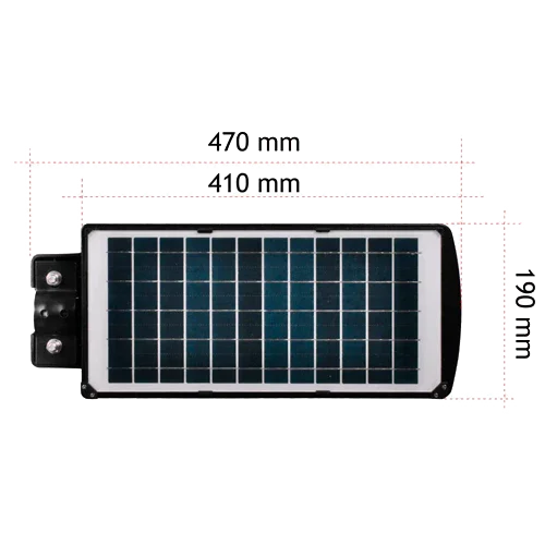 Solar Street Light 60W 6000K 950 lm 5Ah JNL-74820