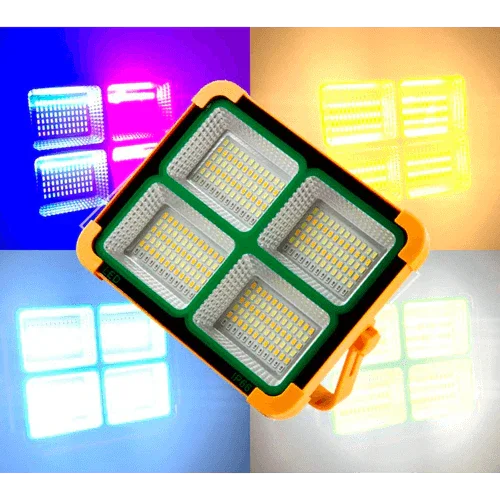 Portable LED Floodlight 200W with 6Ah Battery JND-7452