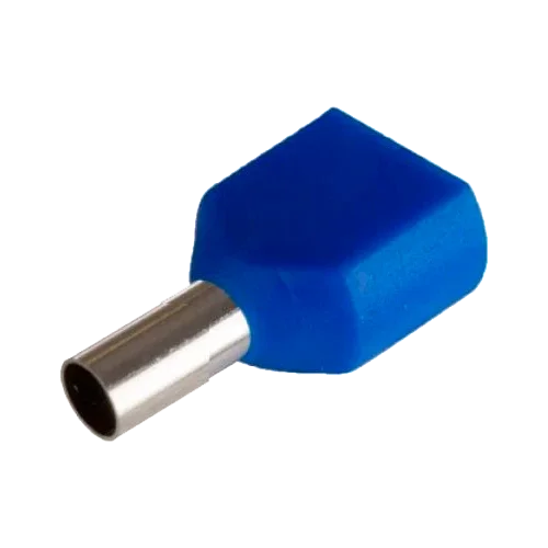 Insulated Double Hollow Ferrule Sofamel 16 mm² APF/D-16,00D Blue